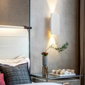 Modern Rectangular LED Wall Lamp | Sleek Indoor Lighting for Hallways and Bedrooms | Ridorn