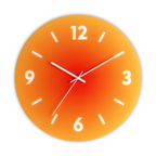 Sleek Glass Wall Clock for Modern Home Decor | Ridorn-Clocks-Ridorn