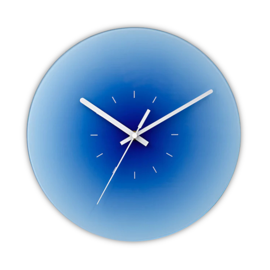 Sleek Glass Wall Clock for Modern Home Decor | Ridorn-Clocks-Ridorn