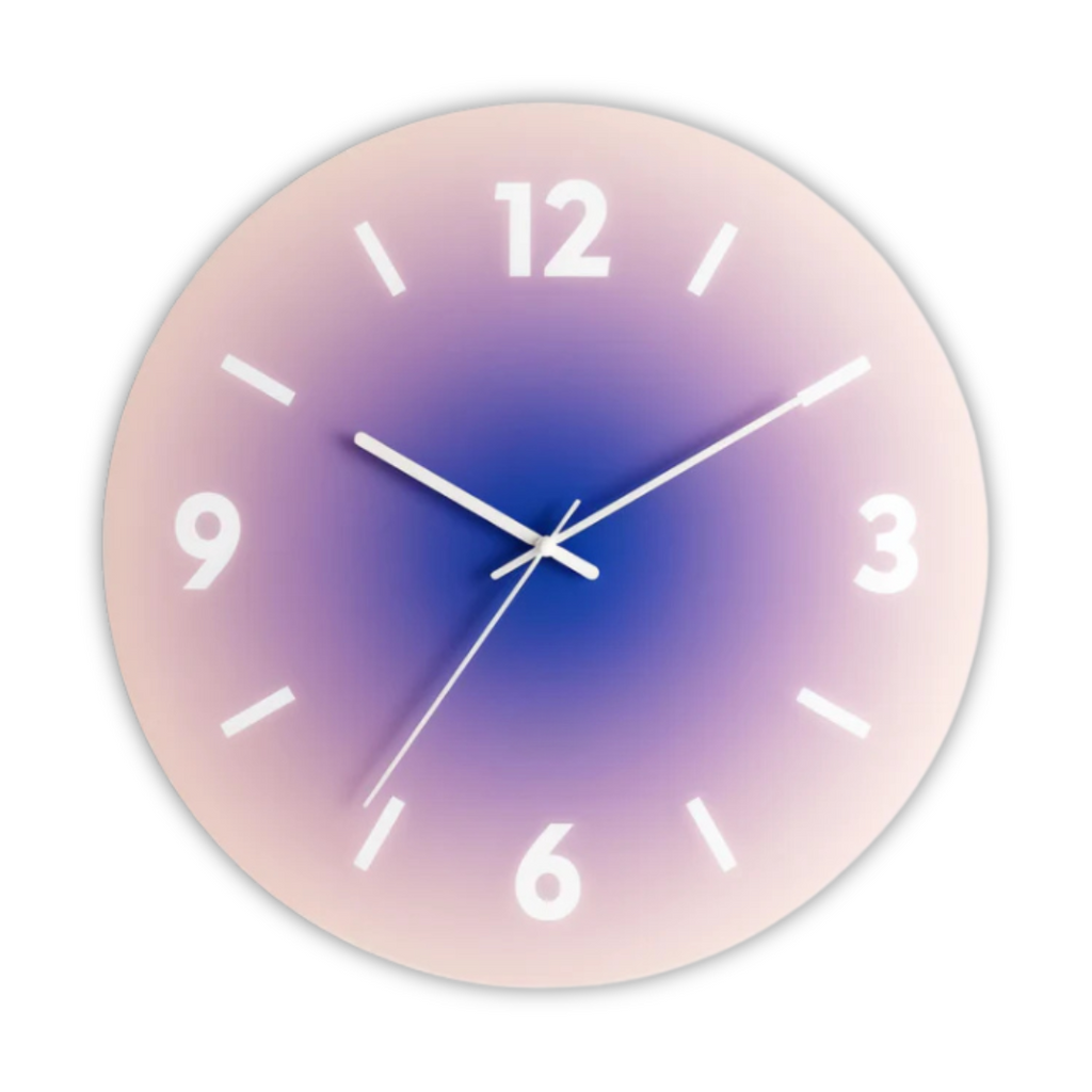 Sleek Glass Wall Clock for Modern Home Decor | Ridorn-Clocks-Ridorn