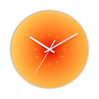 Sleek Glass Wall Clock for Modern Home Decor | Ridorn-Clocks-Ridorn