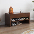 Sleek Modern Minimalist Shoe Storage Cabinet with Drawer | Ridorn-Shoe Storage-Ridorn