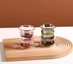 Sloaneano Double Glass Cup-Glass-Ridorn