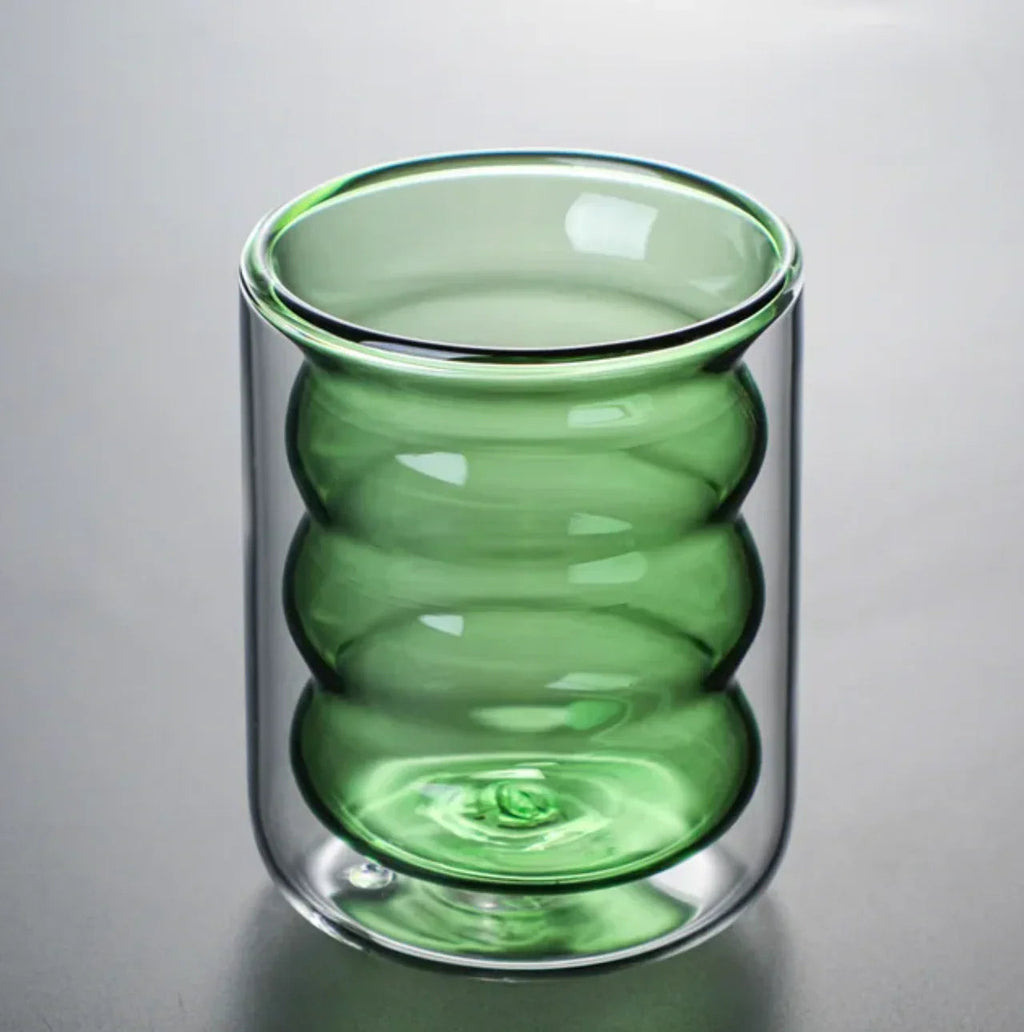 Sloaneano Double Glass Cup-Glass-Ridorn