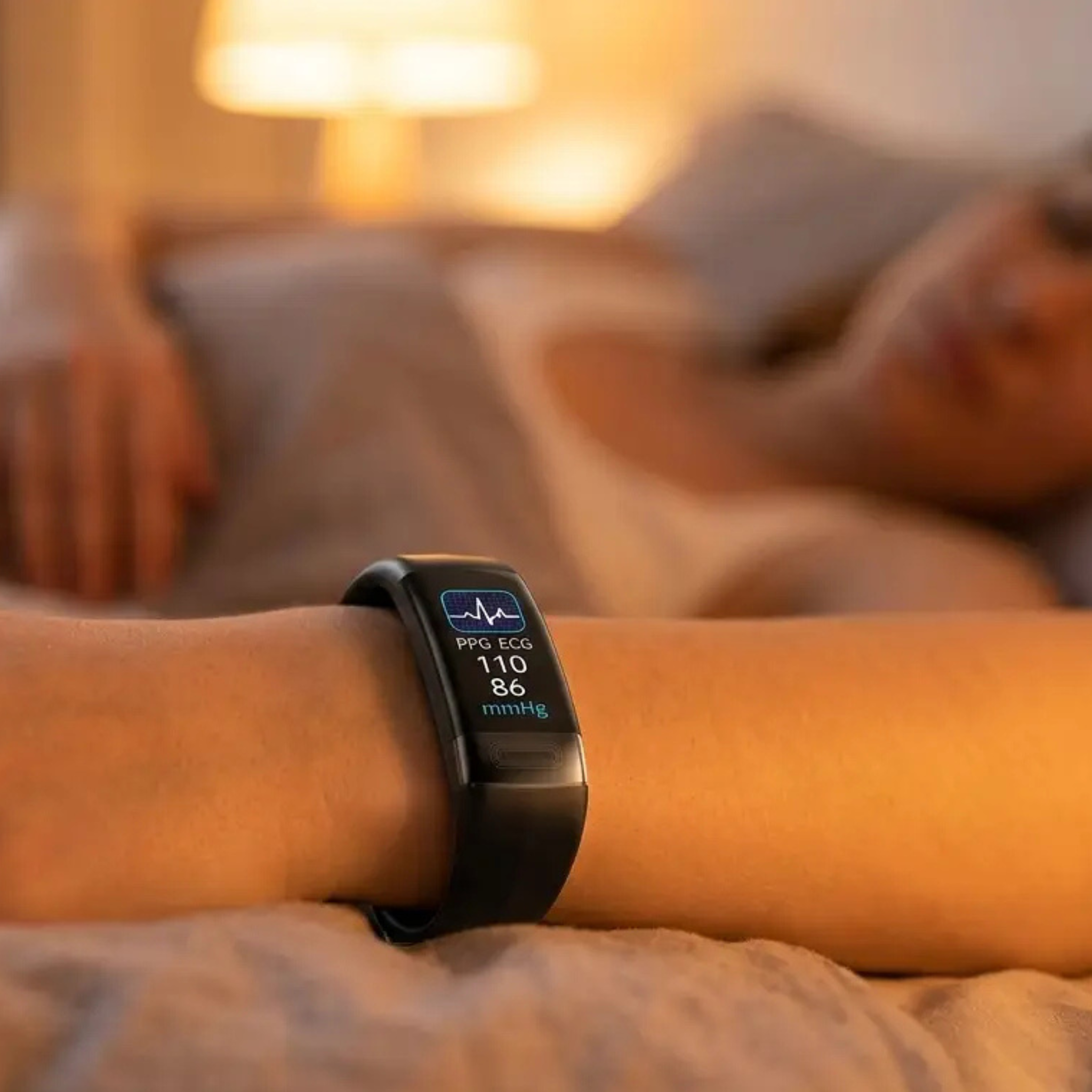 Smart Health Bracelet, Heart Rate & Sleep Tracking Fitness Watch with Activity Monitor-Ridorn