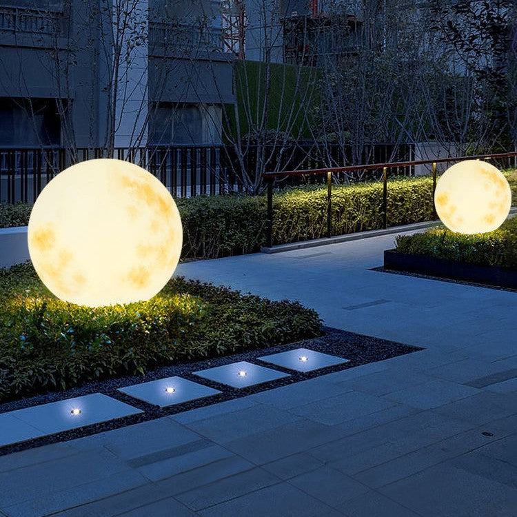 Solar-Powered Moon Lamp for Outdoor Garden and Patio Decor | Ridorn