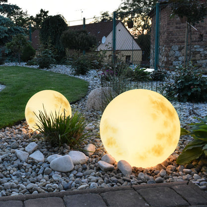 Solar-Powered Moon Lamp for Outdoor Garden and Patio Decor | Ridorn