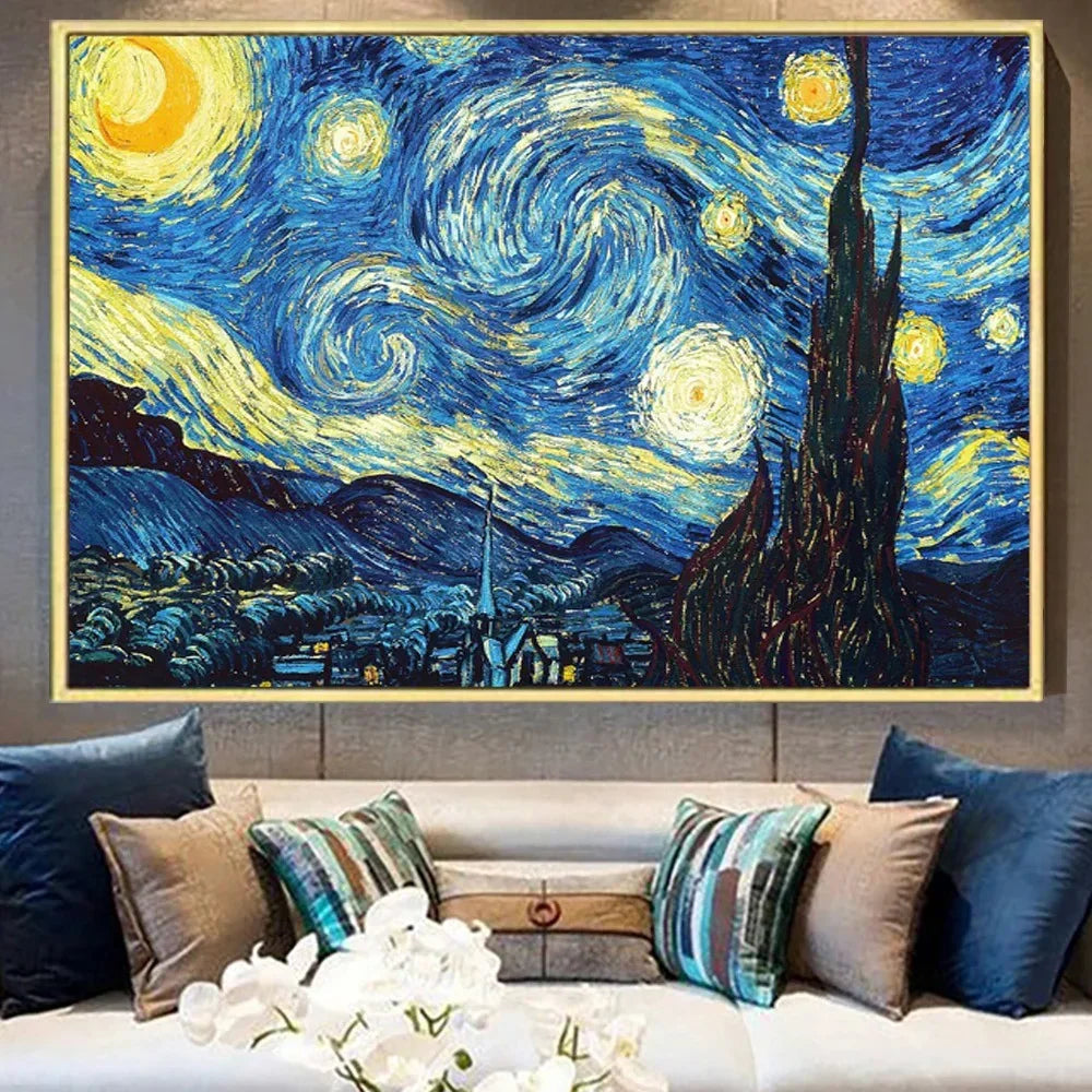 Solridge Night by Vincent van Gogh Elowenino Clarhaven-Wall Art-Ridorn