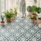 Stone Look Vinyl Flooring Peel and Stick, Matte PVC Self-Adhesive Floor Tiles for Quick Renovation-Ridorn