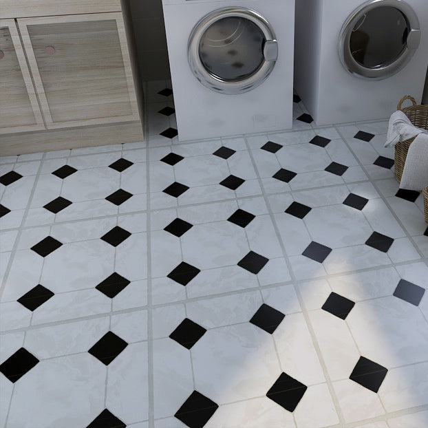 Stone Look Vinyl Flooring Peel and Stick, Matte PVC Self-Adhesive Floor Tiles for Quick Renovation-Ridorn