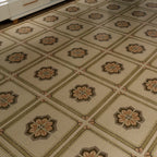 Stone Look Vinyl Flooring Peel and Stick, Matte PVC Self-Adhesive Floor Tiles for Quick Renovation-Ridorn