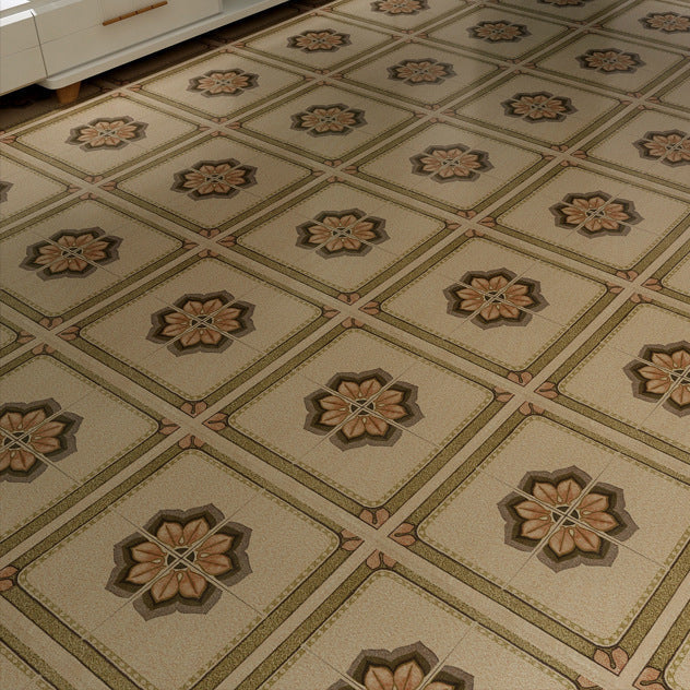 Stone Look Vinyl Flooring Peel and Stick, Matte PVC Self-Adhesive Floor Tiles for Quick Renovation-Ridorn