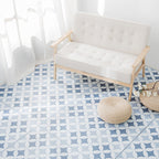 Stone Look Vinyl Flooring Peel and Stick, Matte PVC Self-Adhesive Floor Tiles for Quick Renovation-Ridorn