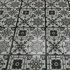 Stone Look Vinyl Flooring Peel and Stick, Matte PVC Self-Adhesive Floor Tiles for Quick Renovation-Ridorn
