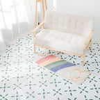 Stone Look Vinyl Flooring Peel and Stick, Matte PVC Self-Adhesive Floor Tiles for Quick Renovation-Ridorn