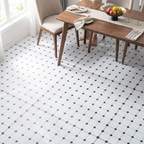 Stone Look Vinyl Flooring Peel and Stick, Matte PVC Self-Adhesive Floor Tiles for Quick Renovation-Ridorn