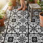 Stone Look Vinyl Flooring Peel and Stick, Matte PVC Self-Adhesive Floor Tiles for Quick Renovation-Ridorn