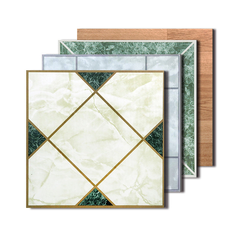 Stone Look Vinyl Flooring Peel and Stick, Matte PVC Self-Adhesive Floor Tiles for Quick Renovation-Ridorn