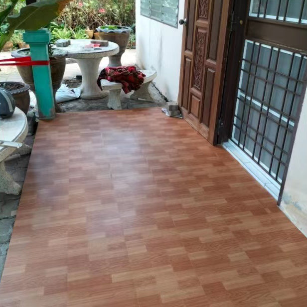 Stone Look Vinyl Flooring Peel and Stick, Matte PVC Self-Adhesive Floor Tiles for Quick Renovation-Ridorn