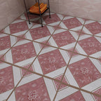 Stone Look Vinyl Flooring Peel and Stick, Matte PVC Self-Adhesive Floor Tiles for Quick Renovation-Ridorn