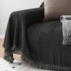 Stripe Herringbone Couch Cover - Stylish, Durable & | Ridorn-Sofa Cover-Ridorn