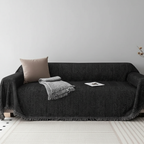 Couch Cover Stripe Herringbone Stylish Durable Front View