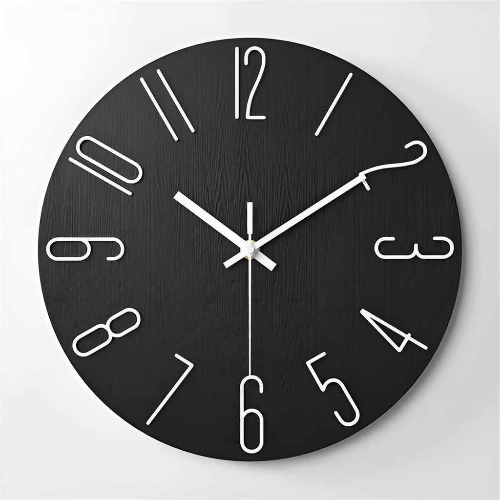 Stylish 3D Wall Clock for Home and Office Decor | Ridorn-Clocks-Ridorn