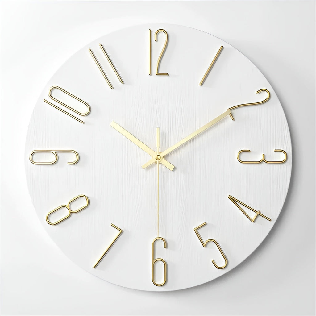 Stylish 3D Wall Clock for Home and Office Decor | Ridorn-Clocks-Ridorn