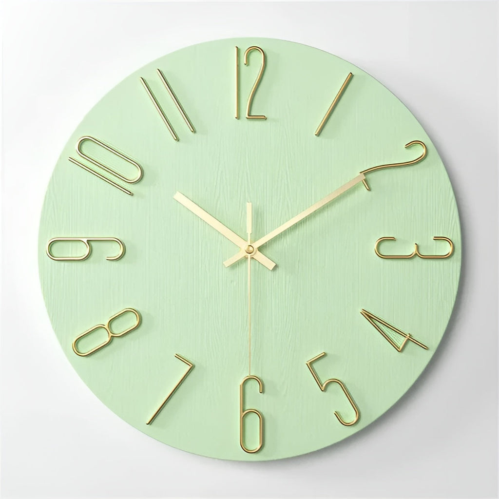 Stylish 3D Wall Clock for Home and Office Decor | Ridorn-Clocks-Ridorn