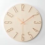 Stylish 3D Wall Clock for Home and Office Decor | Ridorn-Clocks-Ridorn