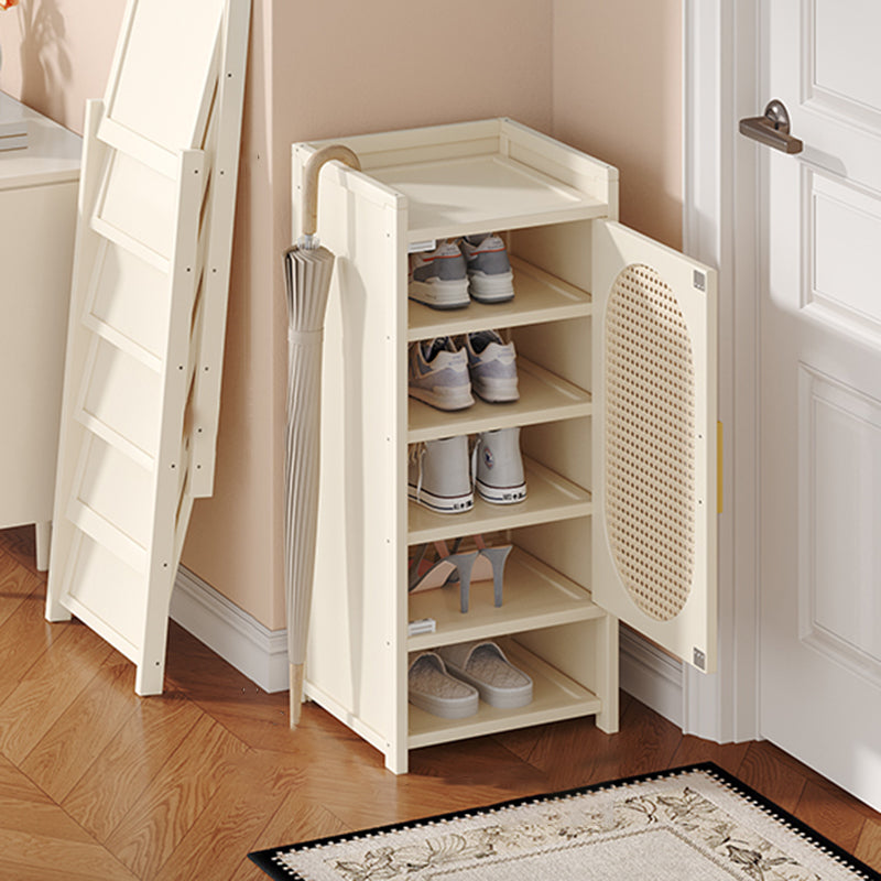 Stylish Bamboo Shoe Storage Cabinet with Detachable Shelves | Ridorn-Shoe Storage-Ridorn