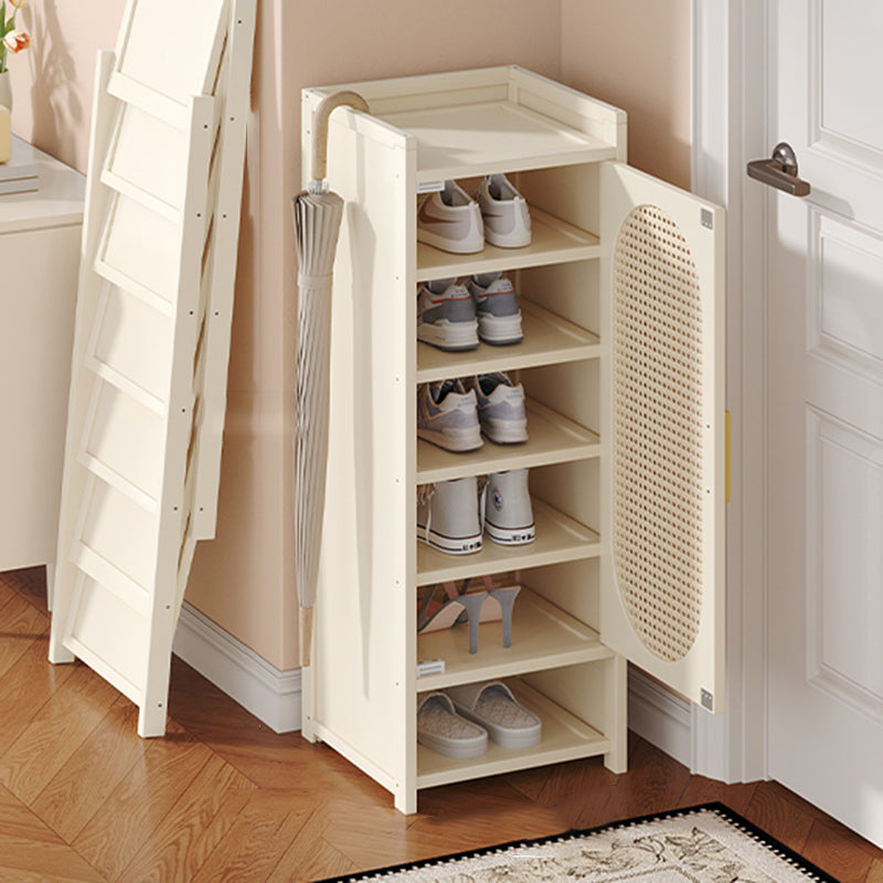 Stylish Bamboo Shoe Storage Cabinet with Detachable Shelves | Ridorn-Shoe Storage-Ridorn