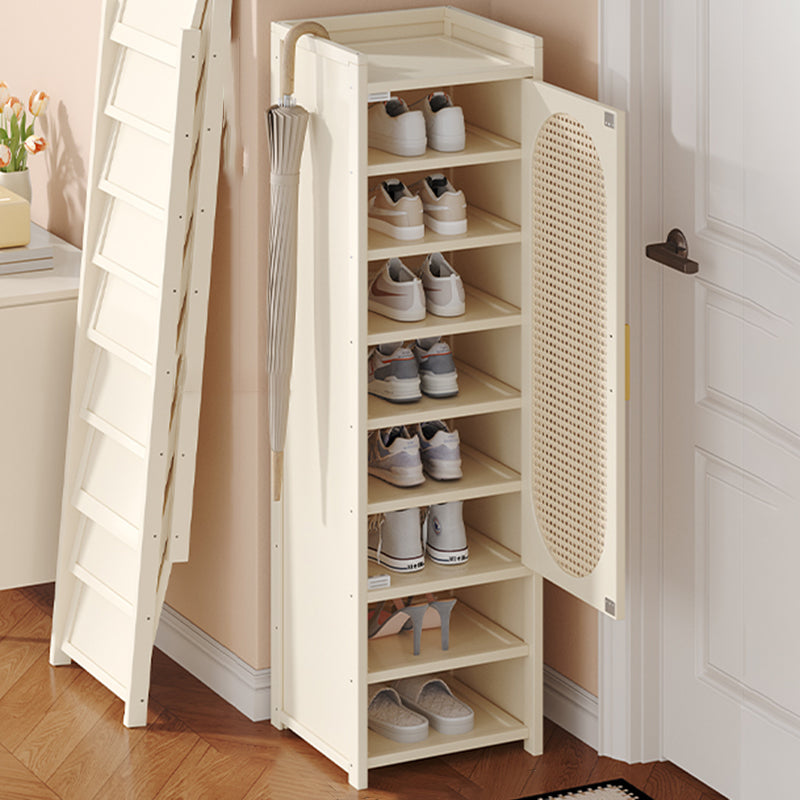 Stylish Bamboo Shoe Storage Cabinet with Detachable Shelves | Ridorn-Shoe Storage-Ridorn