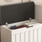 Stylish Entryway Bench with 4-Tier Shoe Storage Solution | Ridorn-Shoe Storage Furniture-Ridorn