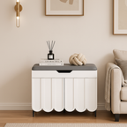 Stylish Entryway Bench with 4-Tier Shoe Storage Solution | Ridorn-Shoe Storage Furniture-Ridorn