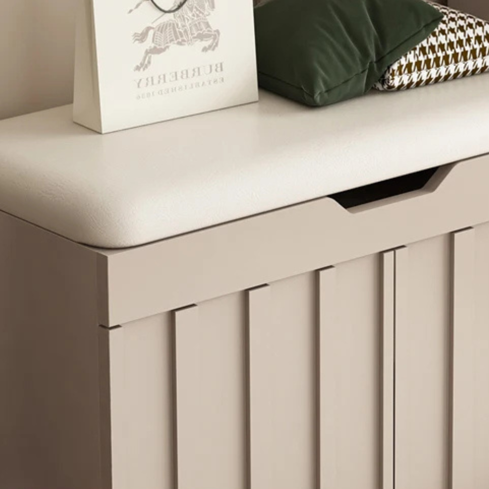 Stylish Entryway Bench with 4-Tier Shoe Storage Solution | Ridorn-Shoe Storage Furniture-Ridorn