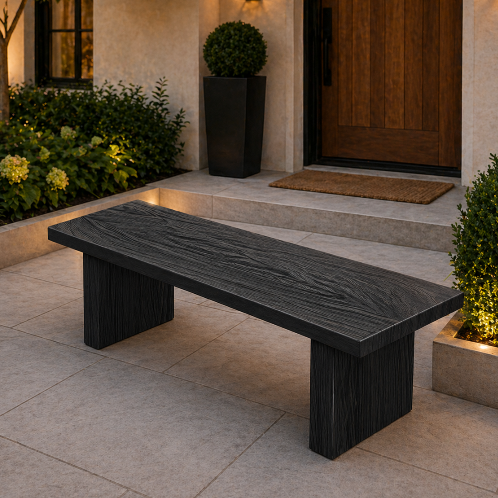 Stylish Pine Wood Shoe Storage Bench for Entryway or | Ridorn-Benches-Ridorn
