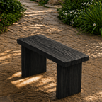 Stylish Pine Wood Shoe Storage Bench for Entryway or | Ridorn-Benches-Ridorn