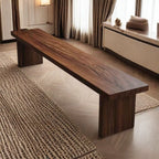 Stylish Pine Wood Shoe Storage Bench for Entryway or | Ridorn-Benches-Ridorn