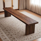 Stylish Pine Wood Shoe Storage Bench for Entryway or | Ridorn-Benches-Ridorn