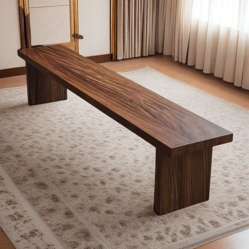 Stylish Pine Wood Shoe Storage Bench for Entryway or | Ridorn-Benches-Ridorn