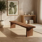 Stylish Pine Wood Shoe Storage Bench for Entryway or | Ridorn-Benches-Ridorn