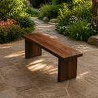Stylish Pine Wood Shoe Storage Bench for Entryway or | Ridorn-Benches-Ridorn