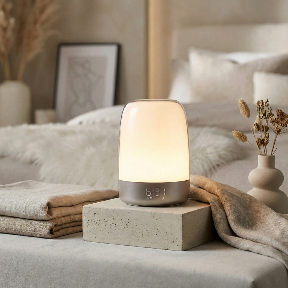 Sunrise Glow Alarm Clock | Natural Light Wake-Up and Sleep | Ridorn-Alarm Clocks-Ridorn