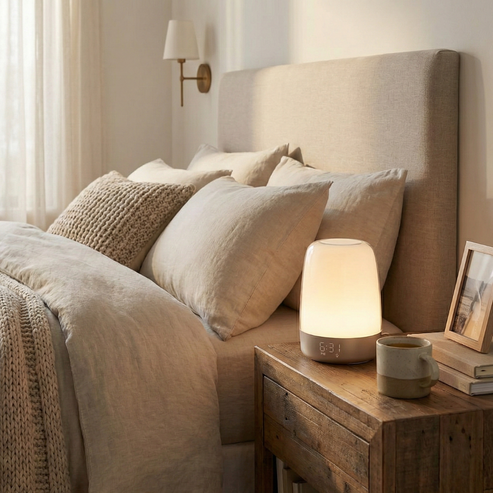 Sunrise Glow Alarm Clock | Natural Light Wake-Up and Sleep | Ridorn-Alarm Clocks-Ridorn