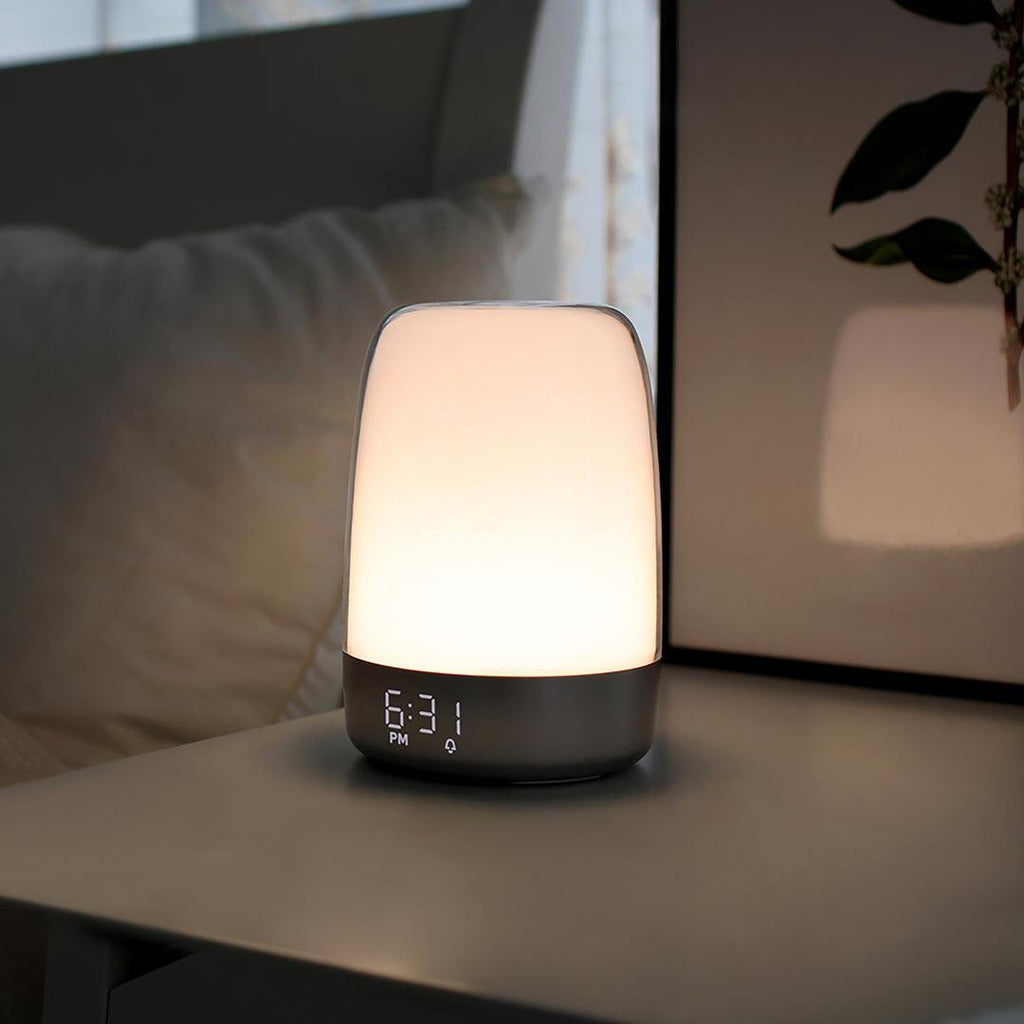 Sunrise Glow Alarm Clock natural light wake-up front view