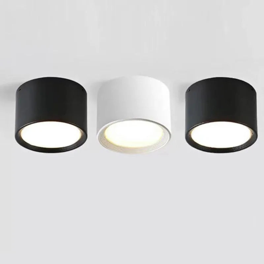 Contemporary surface-mounted LED downlight by Ridorn