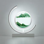 Table Lamp Circular Frame | LED Desk Fixture | Ridorn-Table lamp-Ridorn