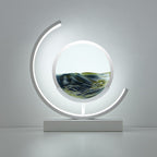Table Lamp Circular Frame | LED Desk Fixture | Ridorn-Table lamp-Ridorn