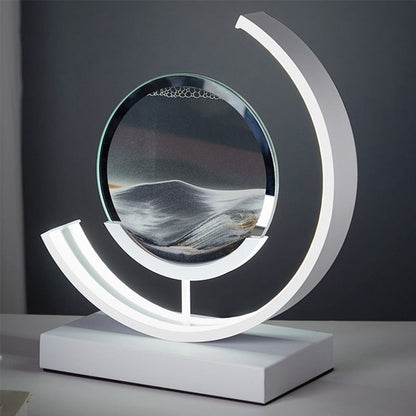 Table Lamp Circular Frame | LED Desk Fixture | Ridorn